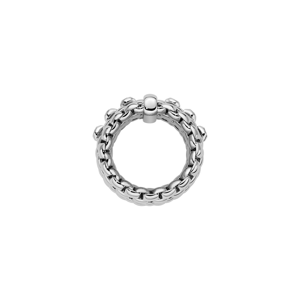 FOPE Panorama Flex'it White Gold and Diamond Ring | Maison Birks